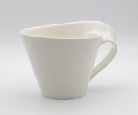 Villeroy & Boch - NewWave Speiseteller, Porzellanteller, Mit Leichter Vertiefung, Eckige Form