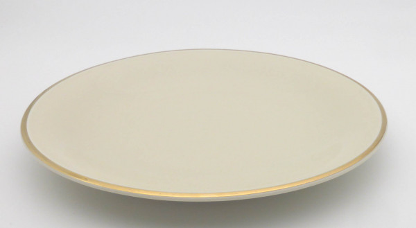Mitterteich Bavaria elfenbein mit Goldrand Frühstücksteller Ø 19,5 cm