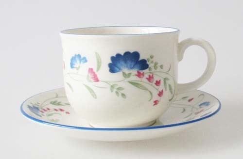 Royal Doulton Windermere Kaffeetasse mit Untertasse 2.Wahl