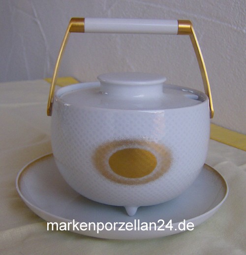 Rosenthal Century Helios Sauciere mit Deckel und Unterteller