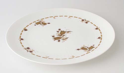 Rosenthal Romanze in Gold Teller flach Ø 26 cm handgemalt 3508