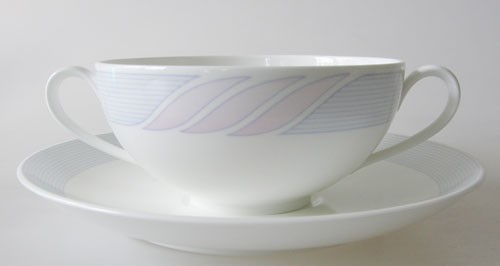 Heinrich Villeroy &amp; Boch Bel Canto Suppentasse mit Untertasse