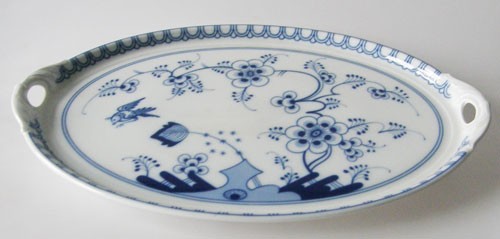 Fürstenberg Alt Fürstenberg Fels und Vogel Serviertablett 39x27,5 cm