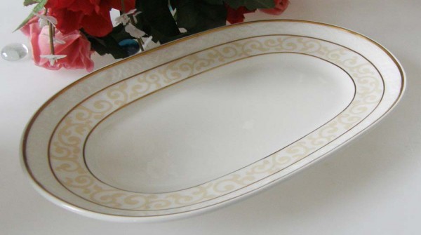 Villeroy &amp; Boch Ivoire Beilagenplatte / Saucierenunterteil 22 cm