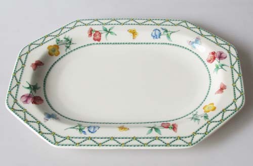 Villeroy &amp; Boch Casa Verde Beilagenplatte, klein 21,5 x 15 cm