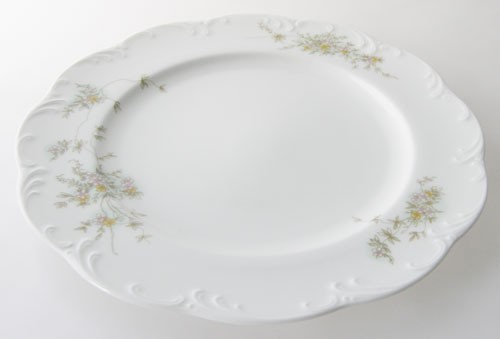 Rosenthal Monbijou Grüne Ranke Frühstücksteller 20 cm