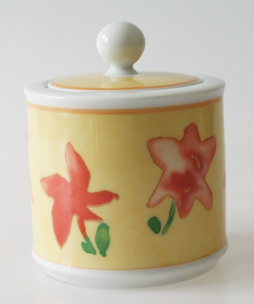 Hutschenreuther Viva Alèo Blumen Zuckerdose 0,25 l