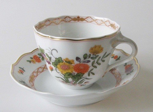 Hutschenreuther Maria Theresia Monrepos Kaffeetasse 2-tlg.