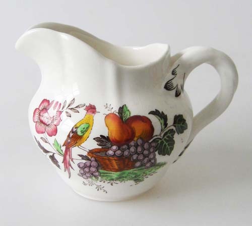 Spode Cherry Picker Milchkännchen Höhe 9 cm