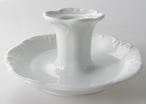 Rosenthal Monbijou weiß Kerzenleuchter 1-tlg.