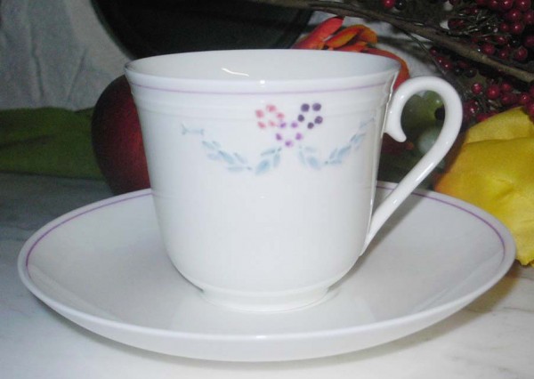 Villeroy & Boch Bel Fiore Espressotasse mit Untertasse