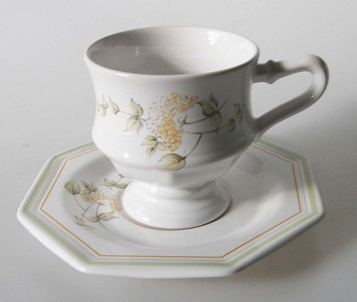 Gallo Leonardo Hortensia Kaffeetasse, 2 tlg. 2.Wahl