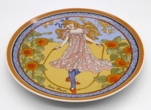 Villeroy &amp; Boch Heinrich Sammel/Wandteller 19,5 cm Kinder der Welt Nr. 1