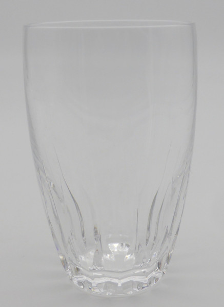 Josephinenhütte Wasserglas Trinkglas mit Schliff Höhe 11 cm