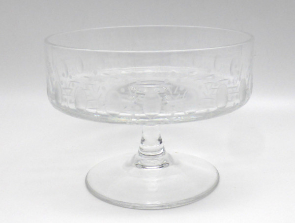Dessertschale Kelchglas Rosenthal Glas Romanze Relief 9x12 cm