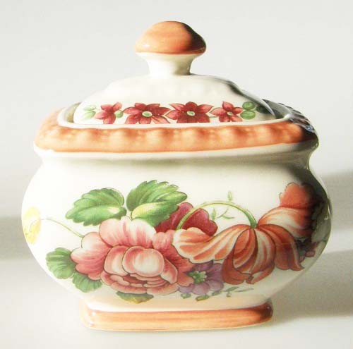 Villeroy &amp; Boch Fiorello Zuckerdose für 6 Pers. 0,20 l