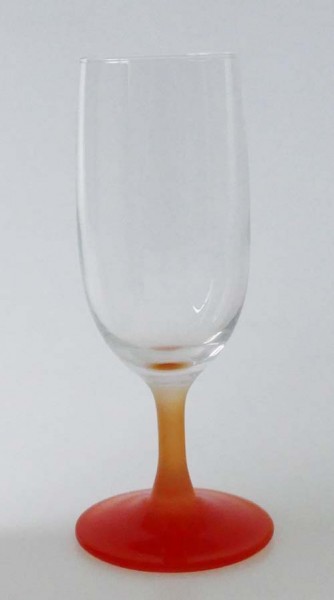 Villeroy &amp; Boch Sherryglas orange Höhe 13,8 cm