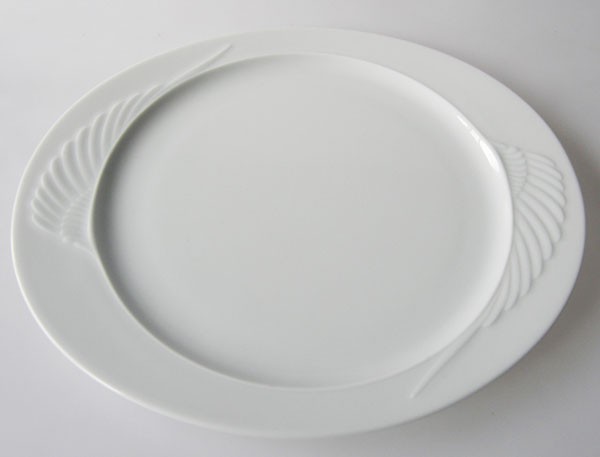 Rosenthal Mythos weiss Frühstücksteller 24 cm Kuchenteller