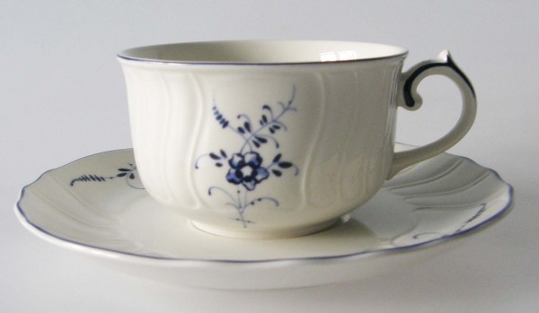 Villeroy &amp; Boch Alt Luxemburg Teetasse mit Untertasse