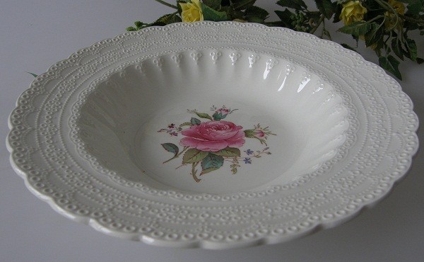 Spode Copeland Jewel Billingsley Rose Suppenteller 23 cm