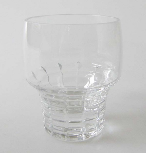 Rosenthal Polaris Glas Bleikristall Schnapsglas / Stamper 6,6 cm