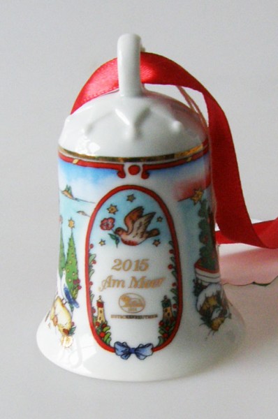 Hutschenreuther Porzellan Weihnachtsglocke 2015 Am Meer