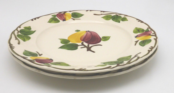 Villeroy &amp; Boch Ma Pomme 2 Frühstücksteller 21 cm gebr. m. 1x Fehler