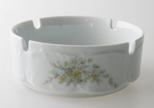 Rosenthal Monbijou Grüne Ranke Aschenbecher 10 cm