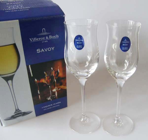 Villeroy & Boch Glas Savoy Likörkelch Set 4-tlg