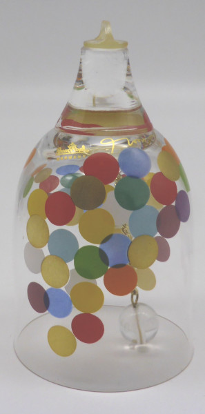 Rosenthal Kristall Glasglocke Höhe 9,5 cm Design Johan van Loon