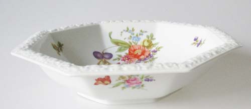 Rosenthal Maria Rosenkante blau Schale// Servierschale 24 cm