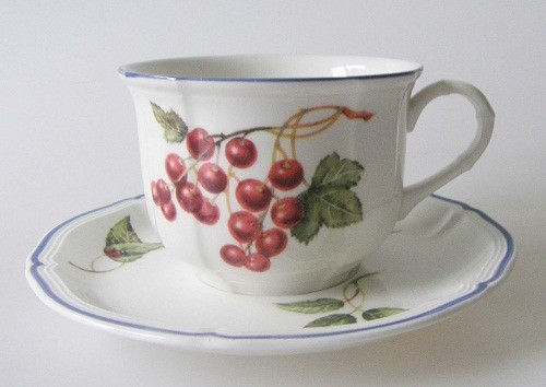 Villeroy & Boch Cottage Frühstückstasse mit Untertasse 0,35l