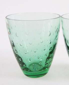 Casual grün Wasserglas Höhe 10,5 cm Rosenthal Wasser-/Saftglas Tropfendekor