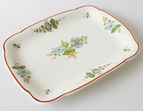 Villeroy &amp; Boch Louisiana Beilagenplatte eckig 21x17 cm