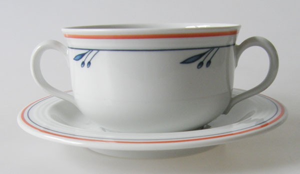Gallo Jardina Suppentasse mit Untertasse 2 tlg.