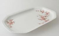 Seltmann Weiden Andrea rosa Rosenranken Servierplatte 31x20 cm Seltmann Weiden Andrea rosa Rosenranken Servierplatte 31x20 cm
