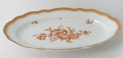 Hutschenreuther Maria Theresia Würzburg Servierplatt groß, oval, 38,5 cm