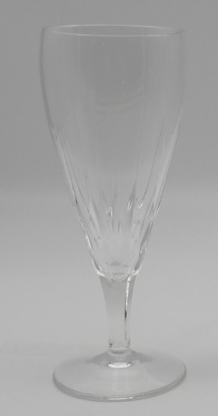 Josephinenhütte Sektglas mit Schliff Höhe 16 cm