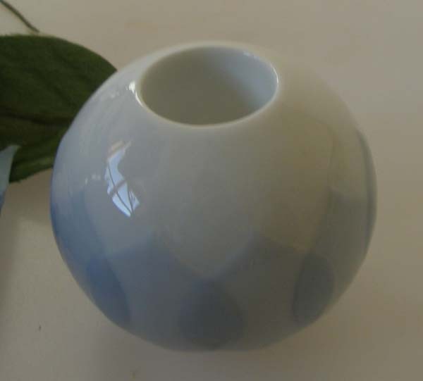 Rosenthal Lotus blau Kerzenhalter Höhe 5 cm