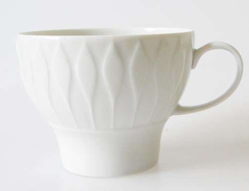 Thomas Lanzette weiss Kaffeetasse / Obertasse