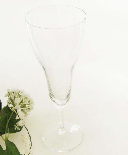 Rosenthal Romanze Strohglas klar Sektglas Höhe 19,7 cm