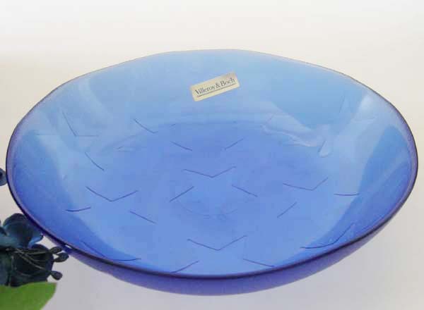 Villeroy &amp; Boch Glasteller tief, blau