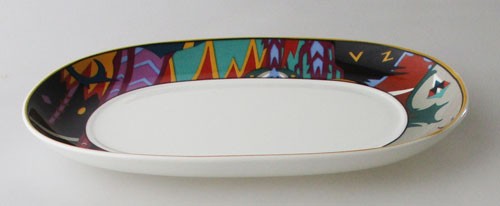 Villeroy &amp; Boch Heinrich Thunderbird Platte klein 20x14 cm auch für Sauciere