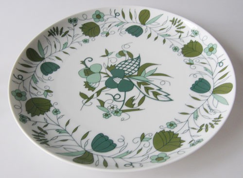Rosenthal Plus Sepal grün Speiseteller 28 cm