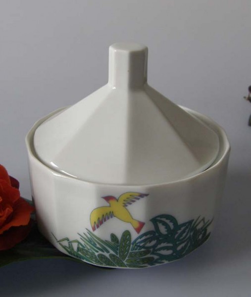 Rosenthal Polygon Floralie Zuckerdose für 6 Pers. 0,20 l