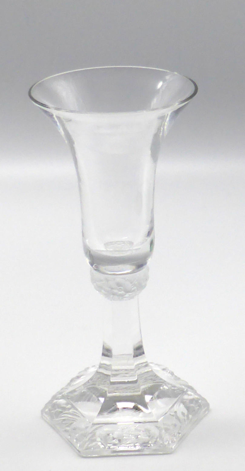 Form: Sanssouci ? Likörschale Likörglas H Rosenthal Glas 8 cm Bleikristall 