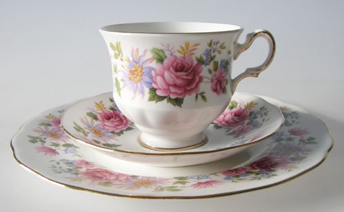 Queen Anne Serenade Kaffeegedeck 3-teilig