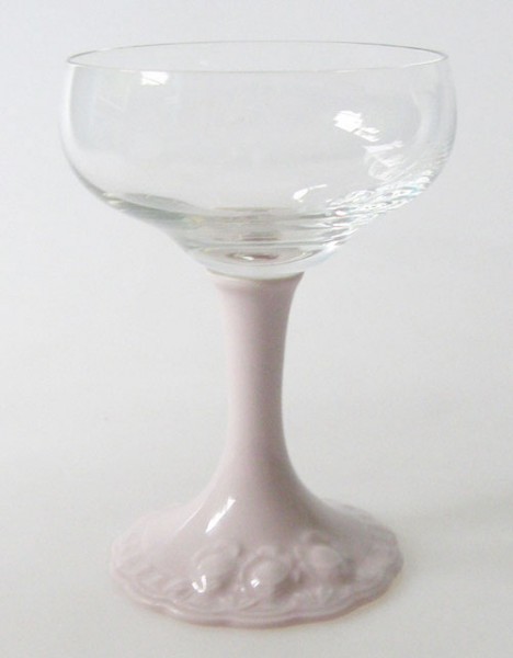 Hutschenreuther Drache Modell Exklusiv rosa Likörglas Höhe 10,5 cm