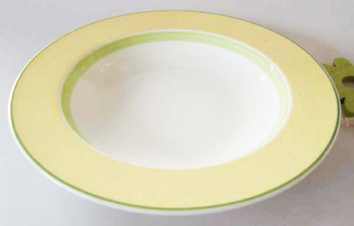 Villeroy &amp; Boch Twist Colour Yellow Suppenteller 23 cm