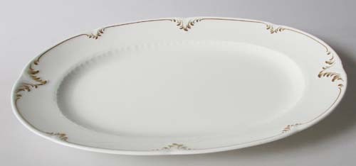 Villeroy &amp; Boch Heinrich Montclair Gold Servierplatte 33x23,5 cm